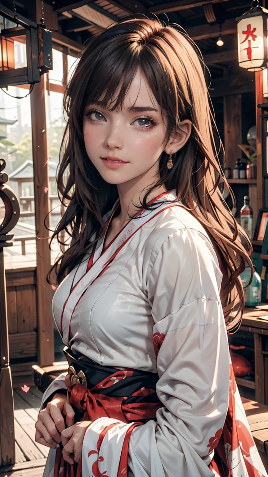 (1 person:1.2), alone, Hime Cut,Traditional clothing of Japan, Red eyes,cartoon style, Joe Fenton, Expressionless black and white photo, camp, Undeserved, Bite, envy, Gust (Lovecraft),Calm, A kind smile, Wayne Barlow,, in gochuumon wa usagi desu ka? style, nostalgic
