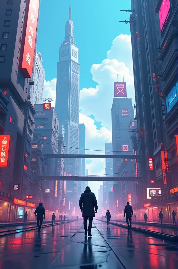 Pixels a city 