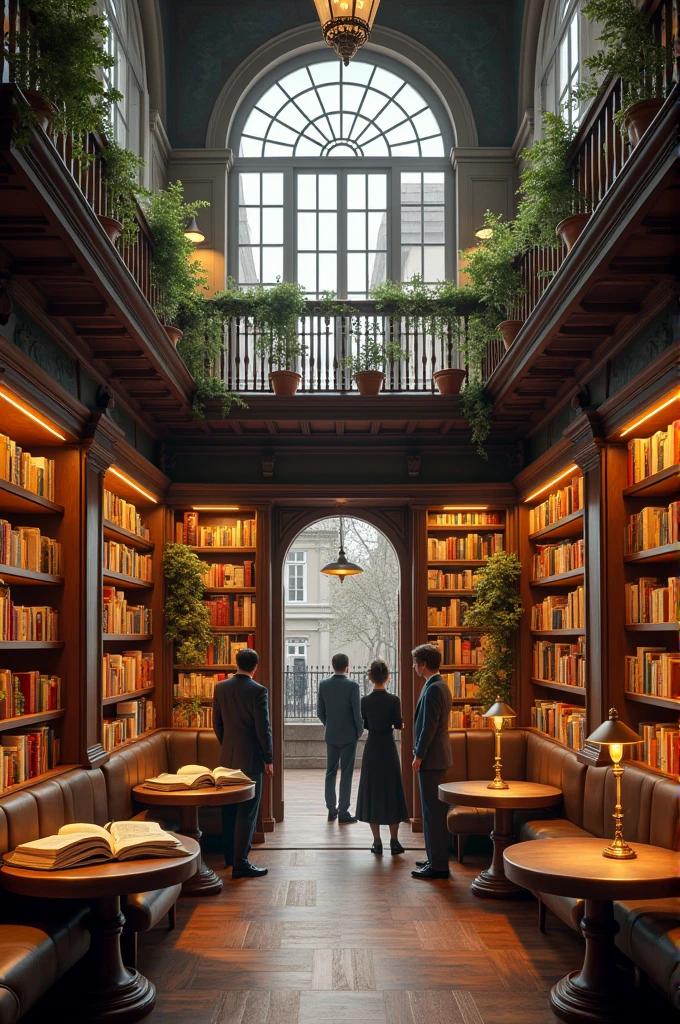 Background for a virtual bookstore website