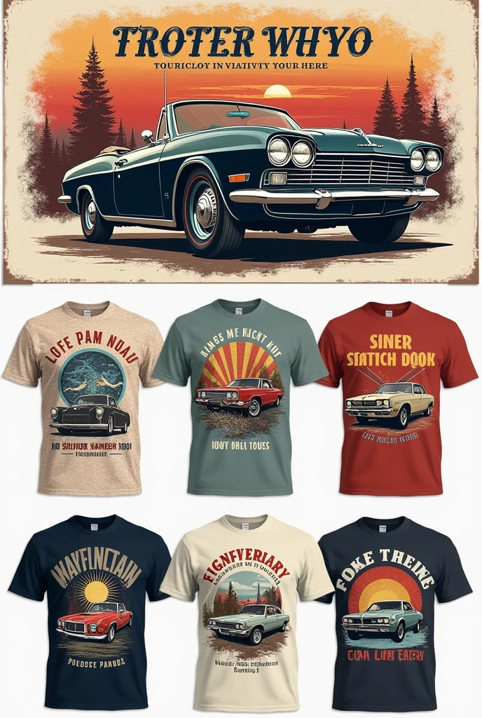 Vintage - High quality Retro T-shirt design bundle - PNG Files custom apparel - DIY
Projects Digital