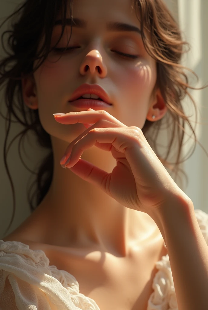  most beautiful in the world showing her hand