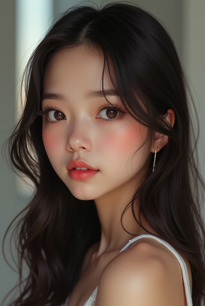 High resolution, High school girl