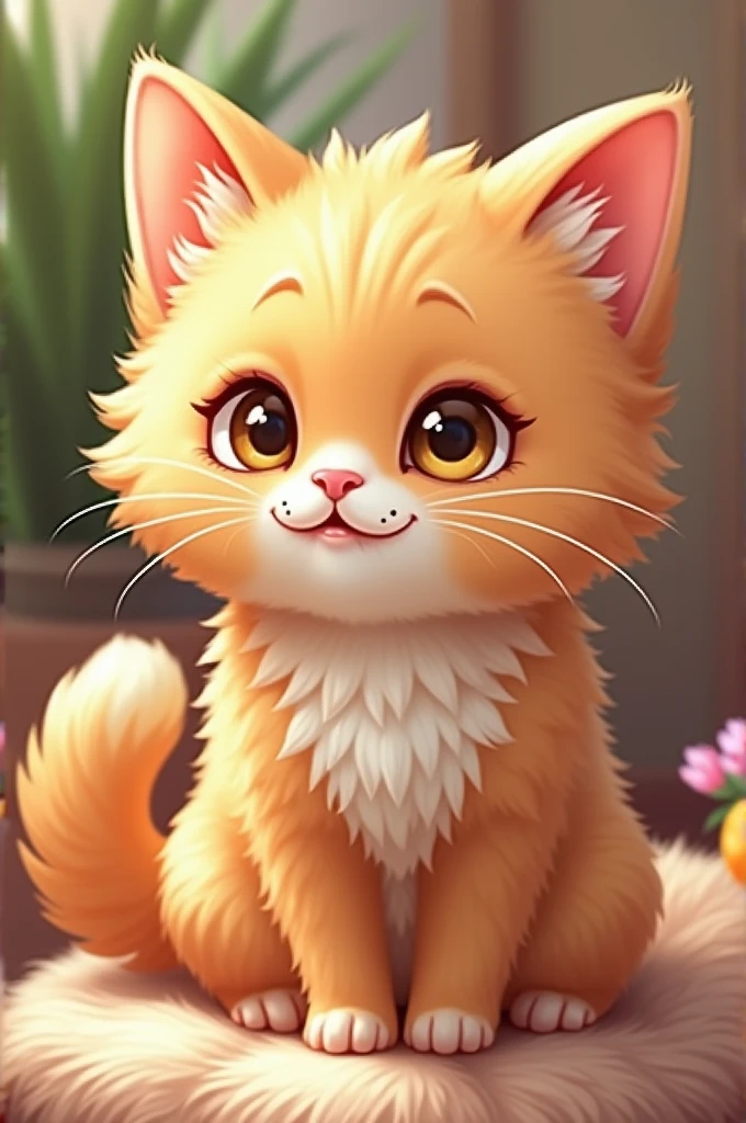 Make a cute cat