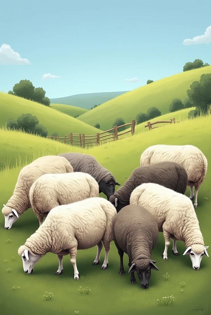 drawing sheep