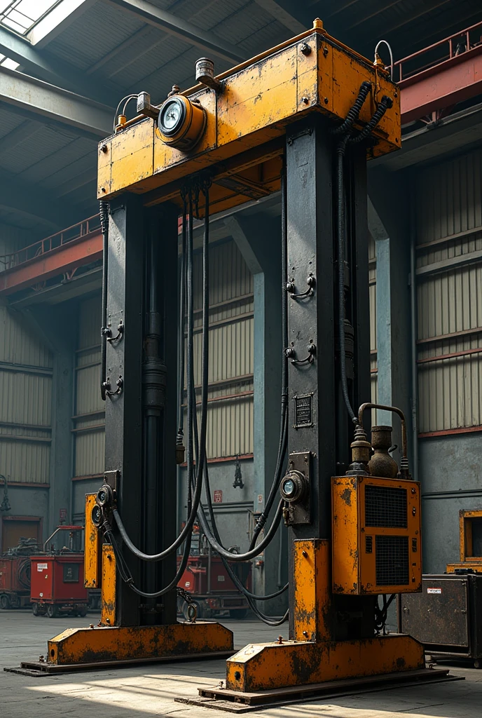 Give me an idea for a title that says hydraulic lift