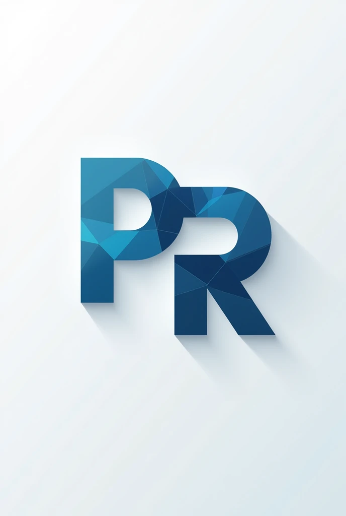 Create a company logo with initials: “PR”