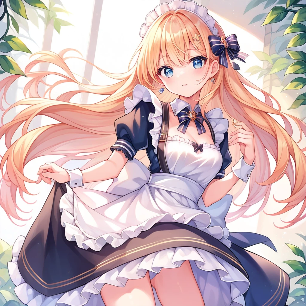 score_9, score_8_superior, score_7_superior (score_9:0.9),score_8_superior,score_7_superior,Anime Style,evaluation_Safety,(PDXL),Maid's Headdress,lira,Maid clothes,One person,alone,View your viewers,Elf,Medium chest,Black Hair,robot,