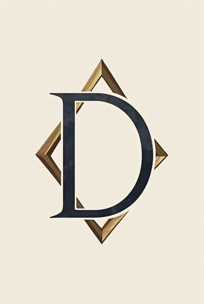 Modern logo for menswear brand Dynamus Essence with a touch of simplicity and luxury with D image.And overlapping and modern 