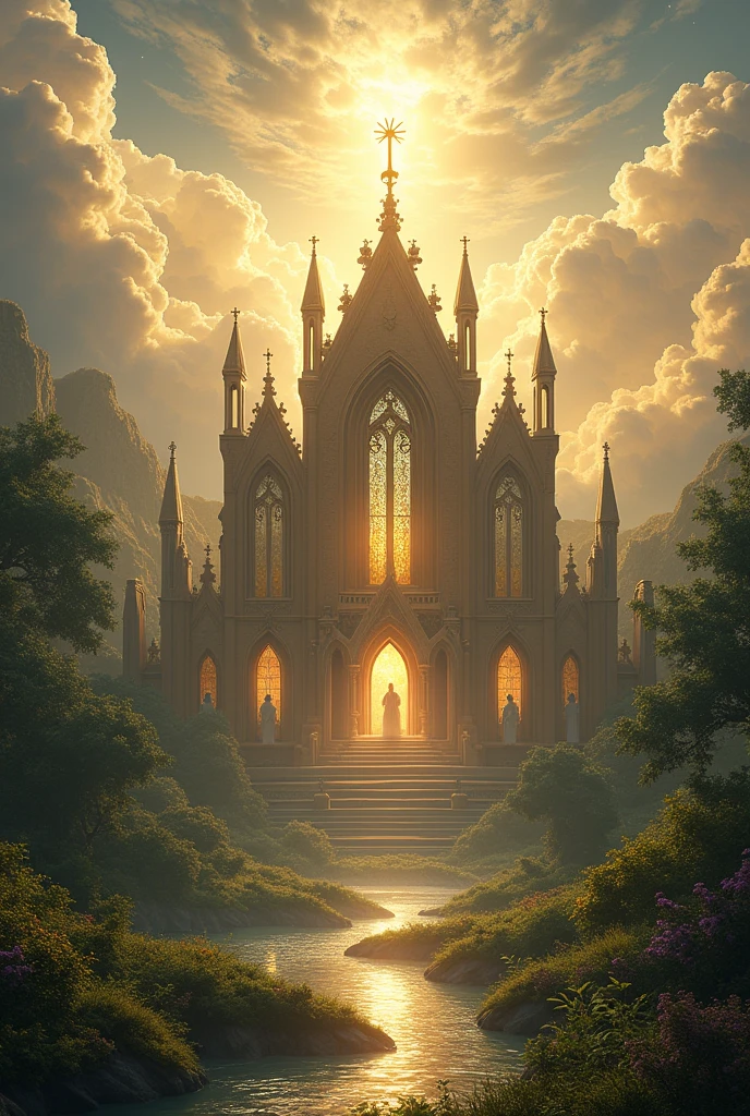 Home in Christian heaven
