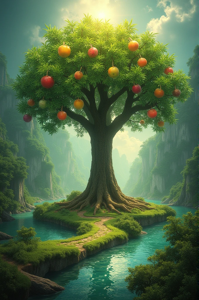 In the middle of your square, and on either side of the river, was the tree of life, that produces twelve fruits, Bearing its fruit from month to month; and the leaves of the tree are for the health of the nations.