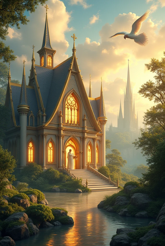 Home in Christian heaven 