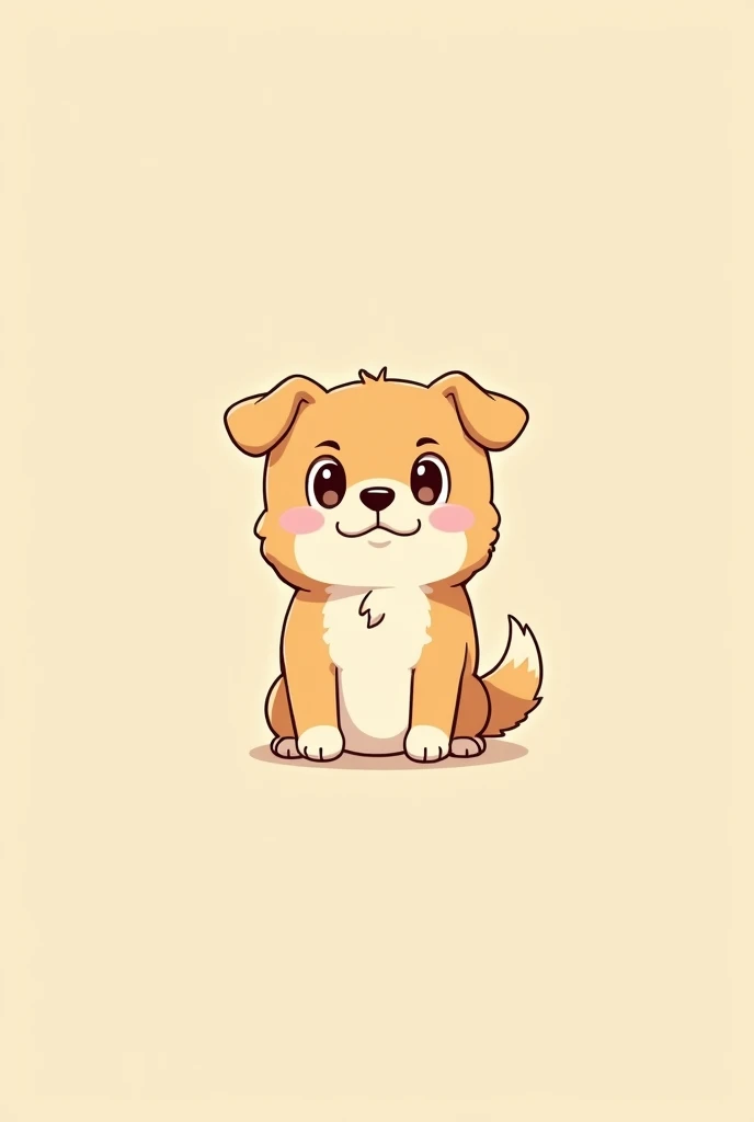 dog cute Anime Style