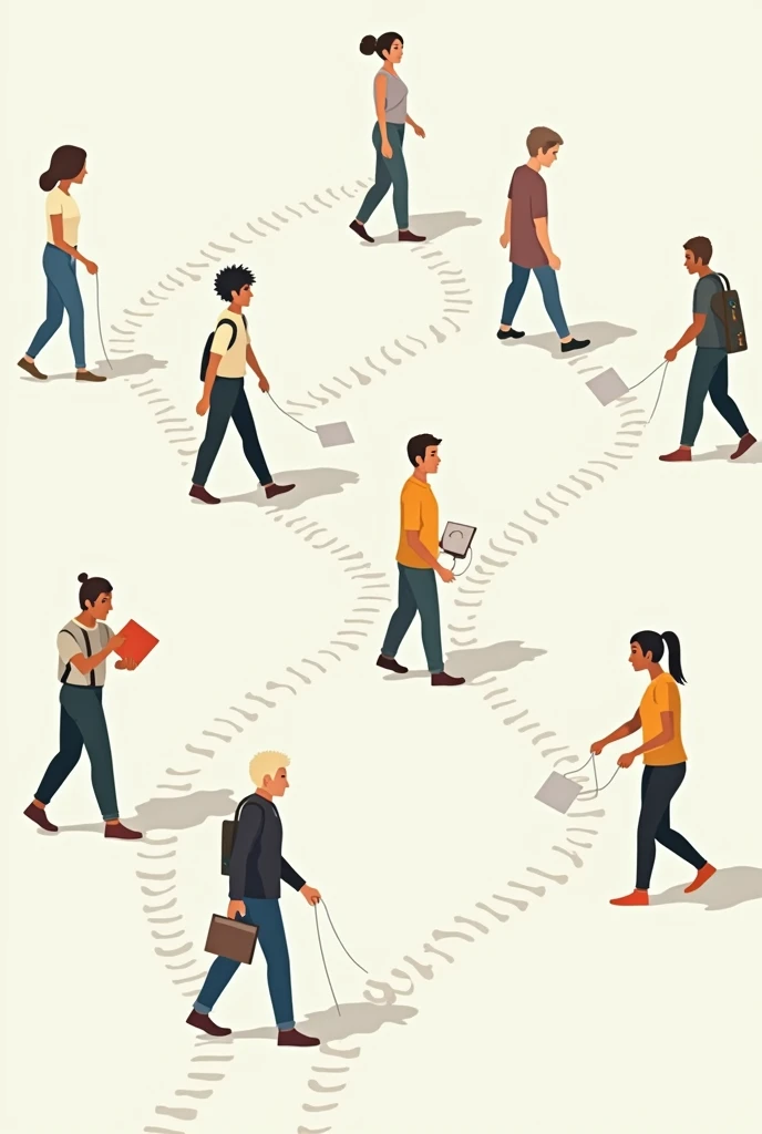 Routine, always do the same thing, in relation to education and daily life