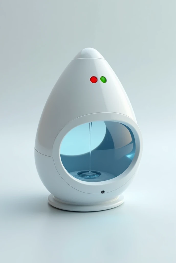 A device in the form of a simple drop of water into which a base with a water sample is introduced that will be analyzed by the device and with a red and a green light it will tell me whether or not I can use the water.