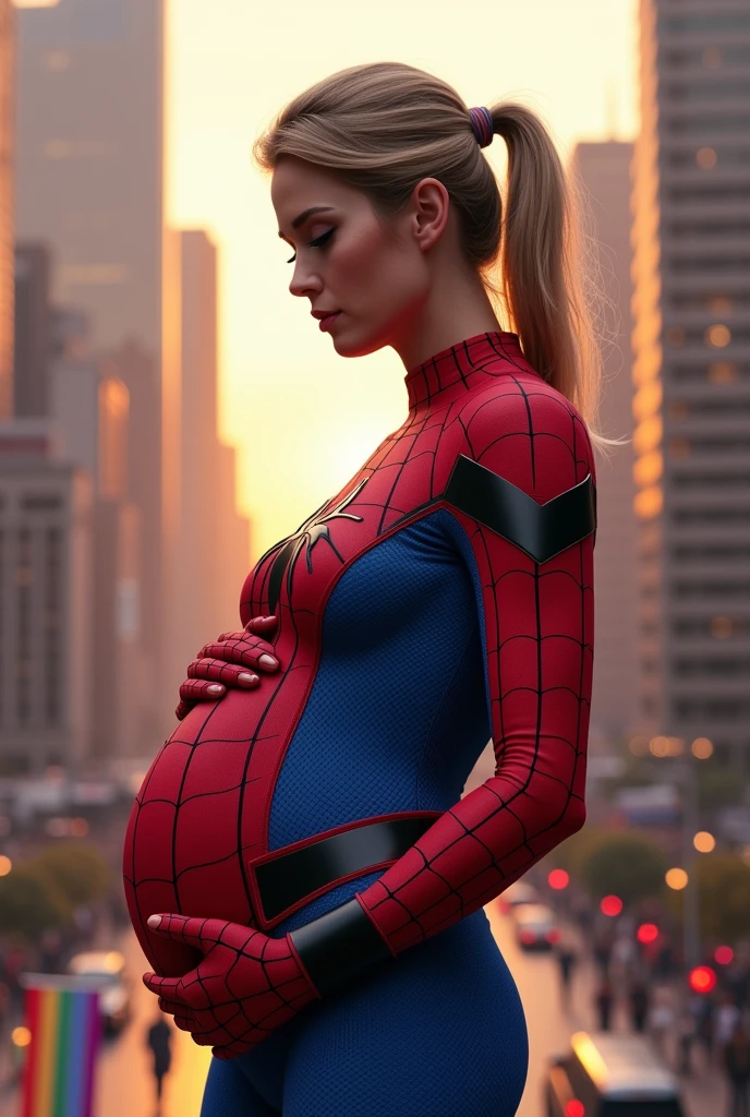 Spider man gay Pregnant