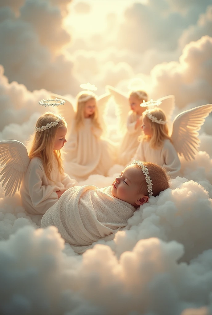 Newborn photoshoot, angels