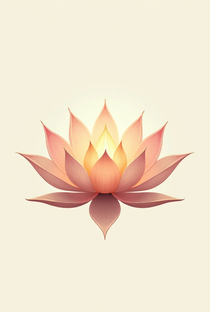 Create a logo for a religion that would be in the shape of a lotus