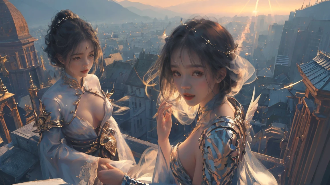 (practical, Photorealistic:1.37), (masterpiece, Highest quality:1.2), (Ultra-high resolution:1.2), (Original photo:1.2), (Clear focus:1.3), (Face Focus:1.2), (Highly detailed CG Unity 8k wallpaper:1.2), (Beautiful Skin: 1.2), (Pale skin:1.3), (Super sharp focus: 1.5), (Super sharp focus:1.5), (Beautiful and clean face:1.3), (非常にDetailed Background, Detailed Background:1.3), Bokeh, Depth of written boundary, rest, Image of a Very Cute and Beautiful Japanese Woman, (bride), business suit, (2:1.1), smileの少女の肖像画, Full body image, from the front, Symmetrical Configuration, (Studio Lighting:1.3), (Cinema Lighting:1.3), (Rear window lighting is backlit:1.3), (surface light:1.3), Light Enveloping Her Entire Body, Looking straight at you, Persistence, Sexy model posing, rest, (Chestnut Half-Hair:1.2), Dark brown eyes, Beautiful Eyes, Princess Eyes, Mahogany Hair, A single hair, bangs, slim, Abdominal muscles, (Huge breasts;1.35), (Willow West:1.15), (Details of a beautiful girl:1.4), (Pure White Elegant and Gorgeous Lace Silk Wedding Dress:1.3), (BaliOcean view背景:1.2), (smile, happiness:1.3), ((Perfect female body)), (Upper body image:1.3), Encircling the head, Perfect Dramatic, Volumetric lighting, Professional majestic oil painting, Glowing Skin, CT Anatomy, Perfect Proportions, 8.Five Really Small, Face Focus, Ultra practical Photo, Extremely clear images, Ultra-high definition images, Bali, Ocean view, nature, External, ((walking beach:1.2,evening,Sunset,夜空にたくさんのstarが美しく輝いている, 長時間露光されたstar空に、Many circular orbits are visible in the image.,無数のstarが輝き、Shining with a fantastic light. star々is bright and vivid)),