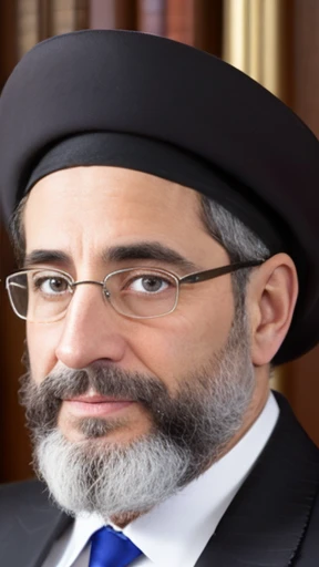 A Jewish man focus on the face 