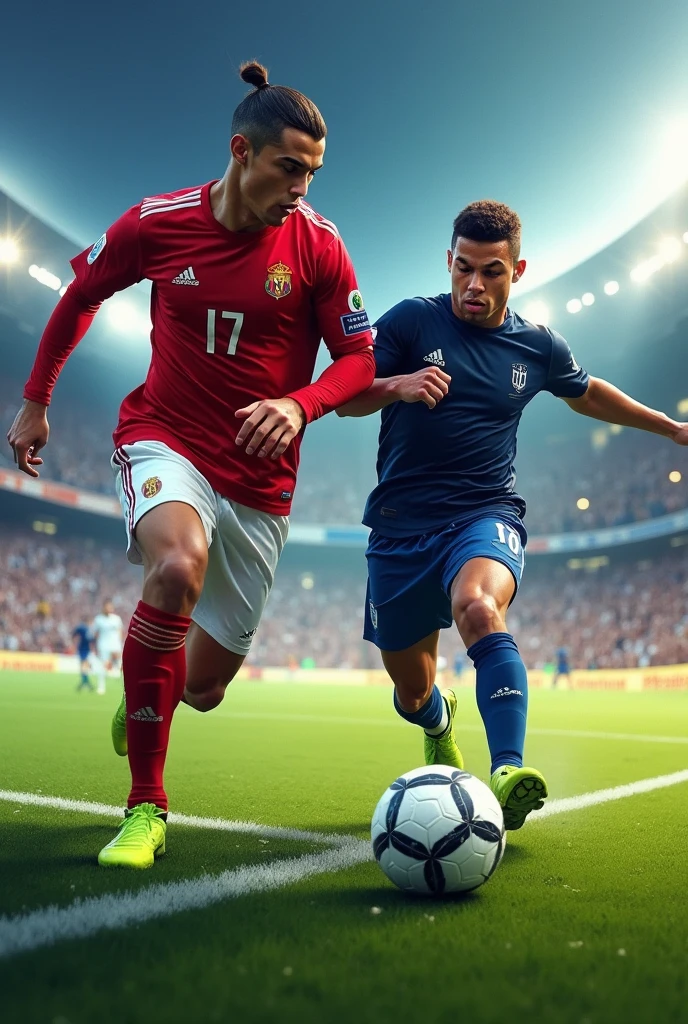 Cristiano Ronaldo and M'bappé