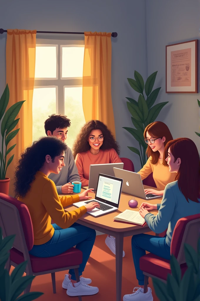 Online students doing the same thing without any criticism