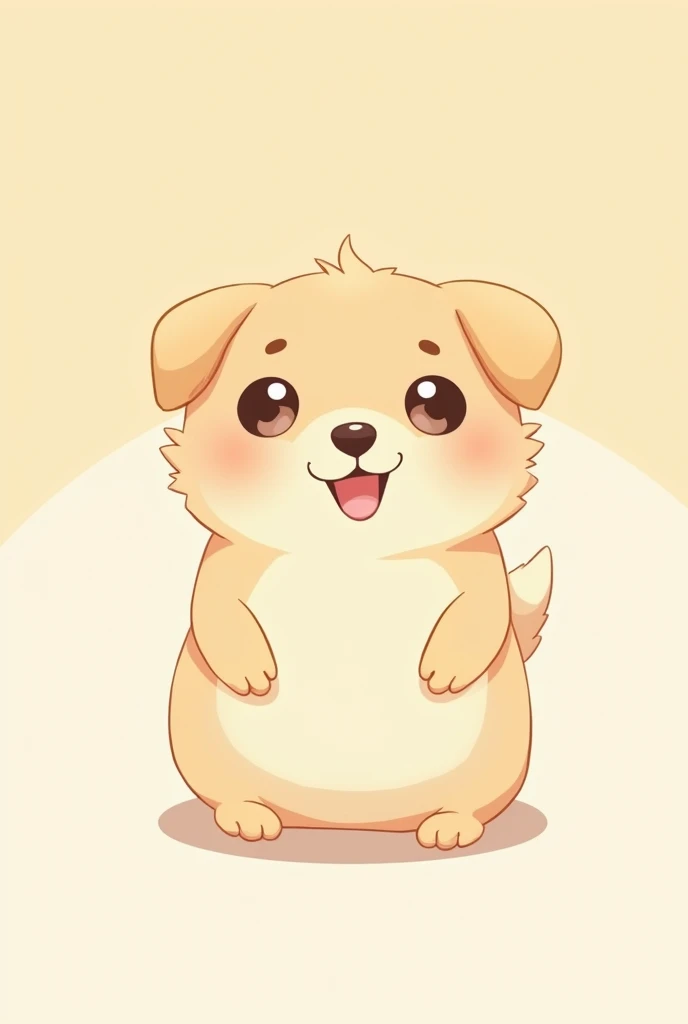 dog cute Anime Style