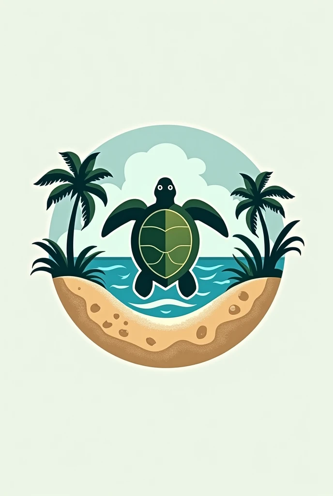 As an innovative and eye-catching logo of a recycling company called REFOrM. Make it more creative and original, that it be beach themed