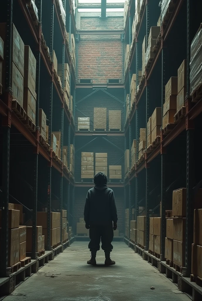Believe me from inside a distribution center made of bricks