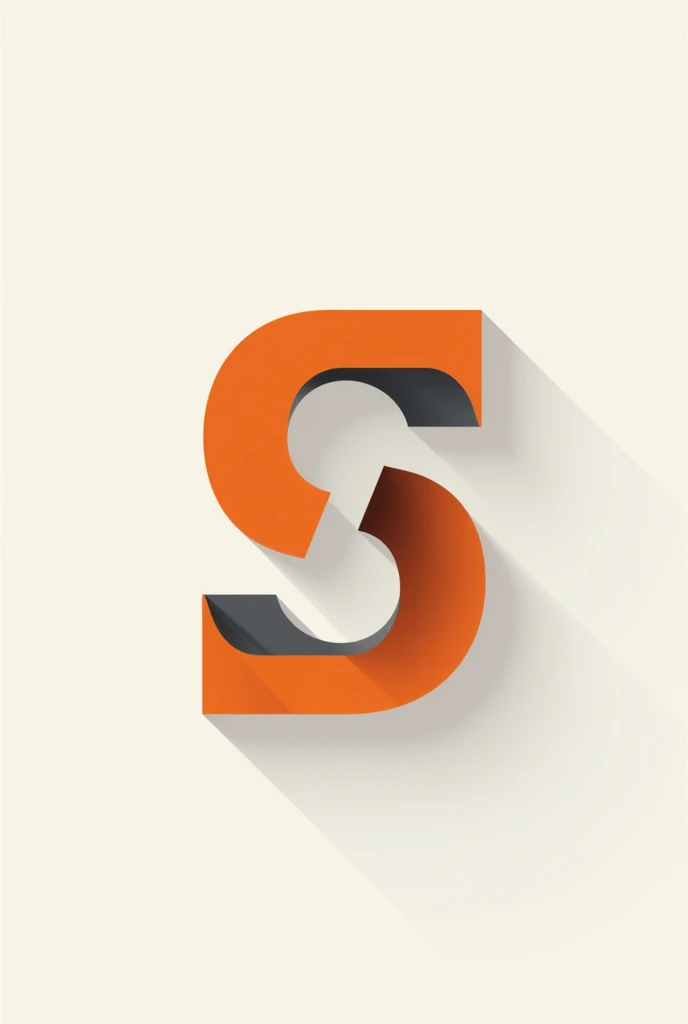 "Create a minimalist and elegant logo, com a letra "S" as a central element, that represents a publishing and design business. Typography should be modern and clean, with a sophisticated touch.

colors: Use a vibrant, professional color palette, combining the vibrant orange (#FF4500) with the dark gray (#363636) to create contrast and depth. Orange should be the main color, transmitting creativity and energy, while gray adds a touch of seriousness and professionalism.
styled: The logo must look realistic, with subtle 3D details that provide a depth effect. A letra "S" may feature a slightly curved or angular design, depending on the vibe you want to convey.
conceito: Explore concepts related to editing and design, like clean lines, geometric shapes and visual elements that refer to creation tools. A letra "S" can be incorporated into graphic elements that symbolize the precision and creativity of the design process.
Target Audience: Consider your business&#39;s target audience when defining your logo style.. A younger audience may appreciate a more modern, bold design, while a more professional audience may prefer a more classic and sophisticated style.