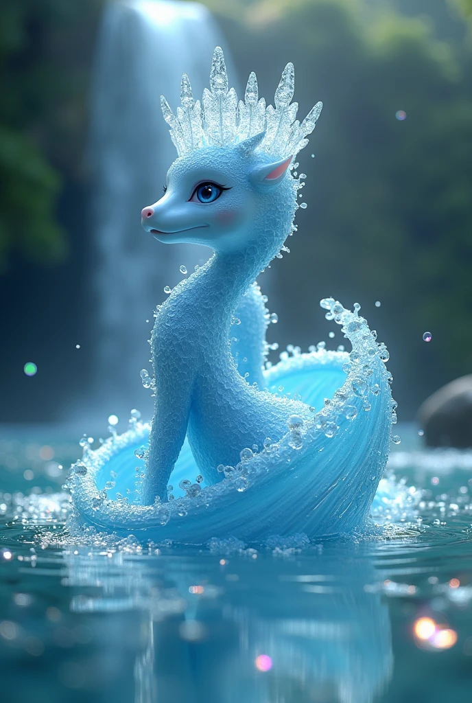 make a water elemental pet, with a crown