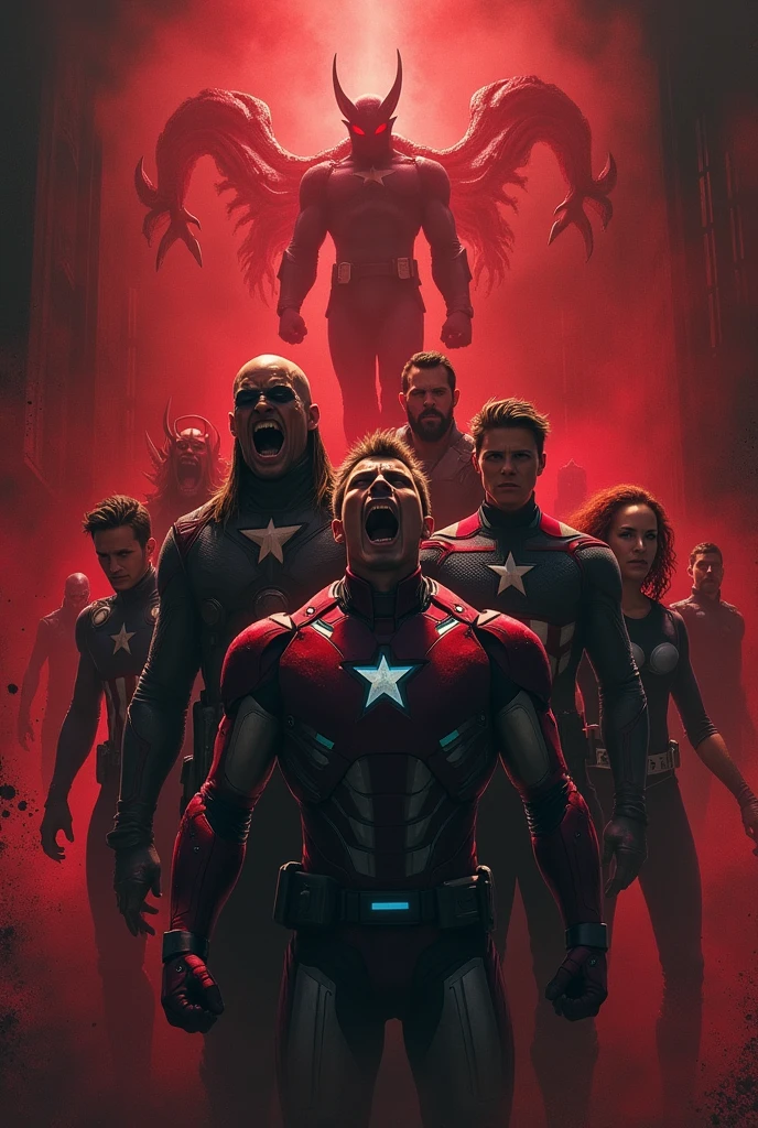 Avengers: bloodwar horror movie poster
