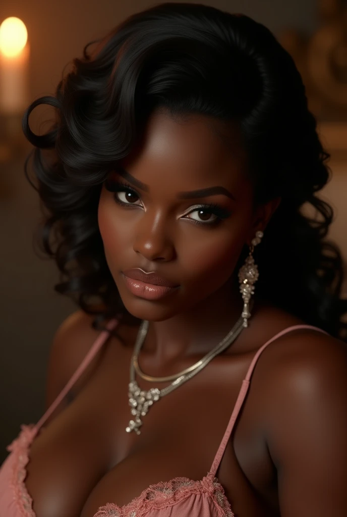 Sexy ebony step mom