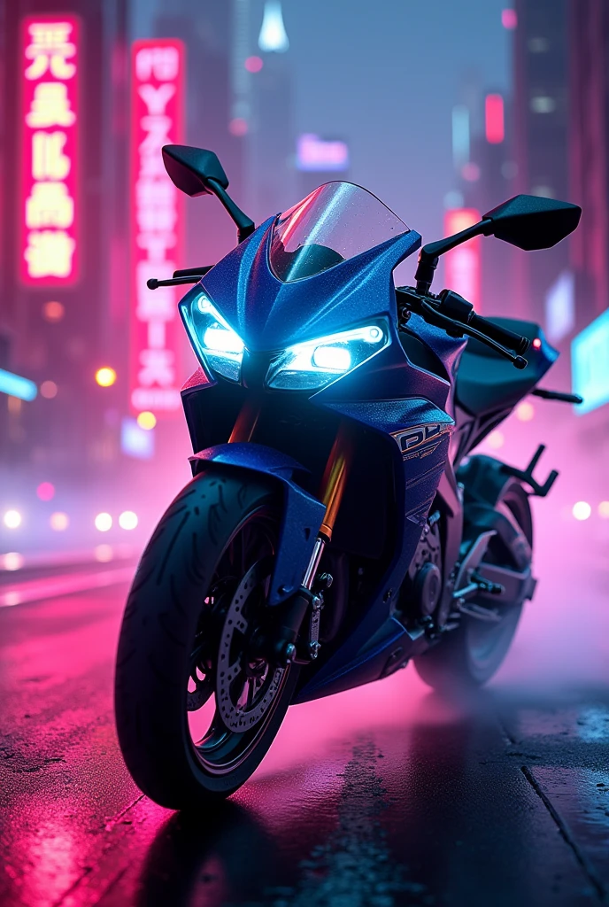 I am a techno DJ and I like motorcycles similar to the Yamaha MT 09. I have a song that causes adrenaline when driving. I like 150 bpm in songs. I want something that illustrates a video game cover from the 90s. It is not necessary to impersonate me. I need the following letters DCI in the image, with an electric style. the image must be square in shape. Keeps the style of the image before this prompt
