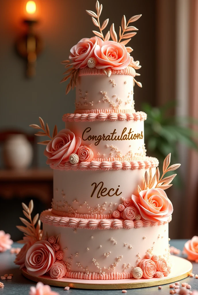 Birthday cake (Congratulations Neci) special day