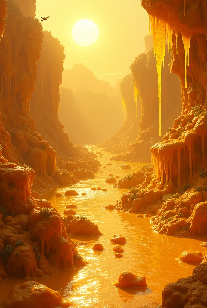 A planet of honey