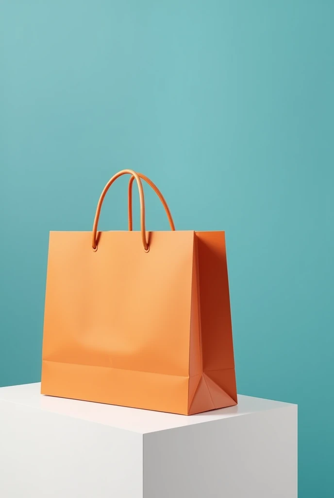Post for product sales with a shopping bag in the center, and just below it a blank text with the following sentence Wtfachados 33