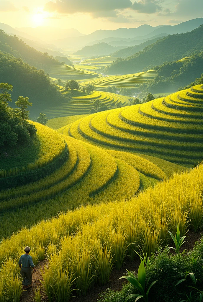 A planet of rice