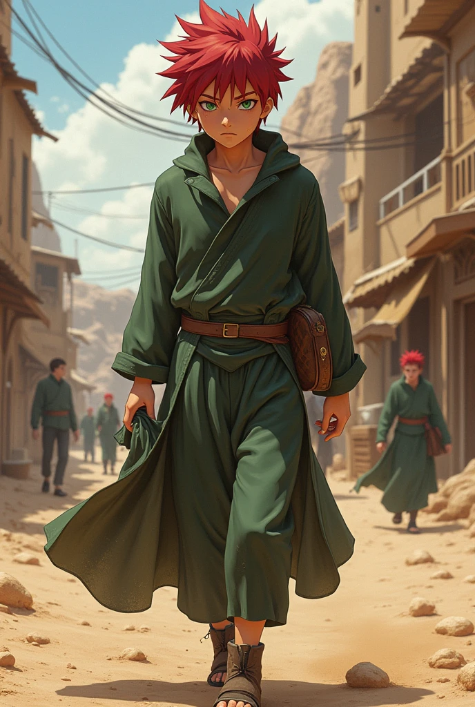 What would it be like if Gaara from the desert was human?