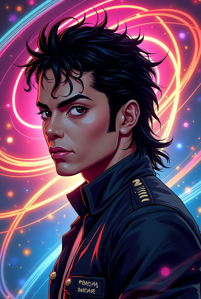 Michael jackson 2d anime