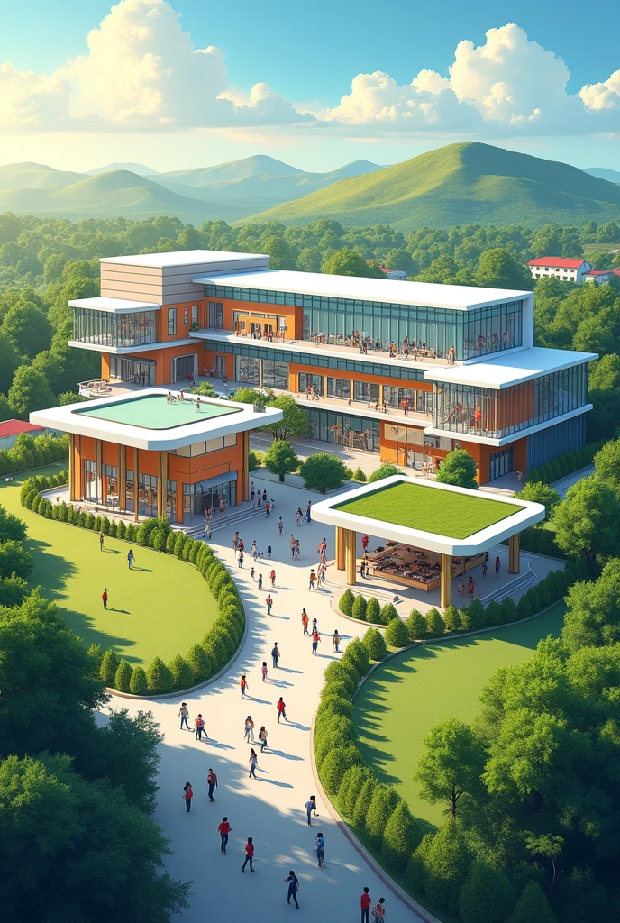 Picture about marie curie school in my dinh