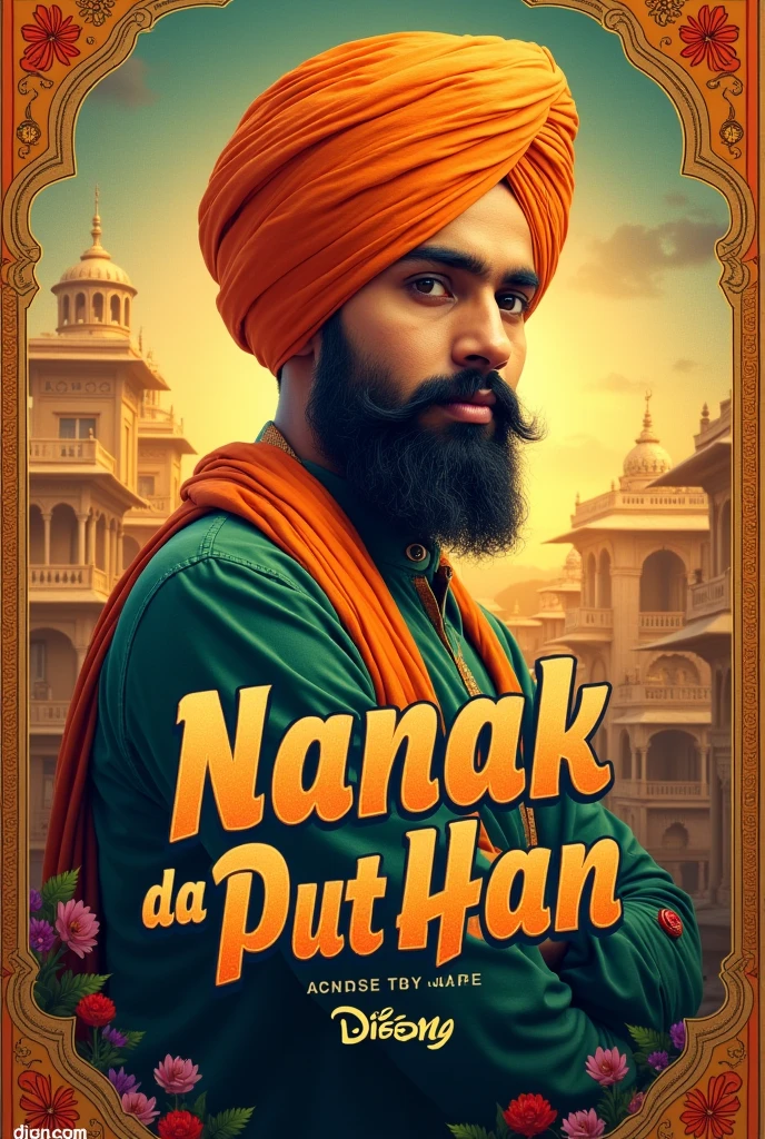 Thumbnail Design Prompt:

- Background: Use a vibrant and eye-catching background that reflects Punjabi culture, perhaps with traditional patterns or colors.
- Main Text: Boldly display "Nanak Da Put Han" in large, striking font at the center. Consider using a mix of Punjabi and English fonts for a dynamic look.
- Imagery: Include an image of a young man dressed in traditional Punjabi attire, perhaps with a turban, to represent the theme. You could also add subtle elements like a Sikh symbol or a serene landscape.
- Additional Text: Add a catchy subtitle like "Discover the Legacy!" or "A Journey of Faith!" in a smaller font below the main title.
- Color Scheme: Use warm colors like gold, orange, and green to evoke a sense of warmth and cultural richness.

This design will help attract viewers and convey the essence of the content!