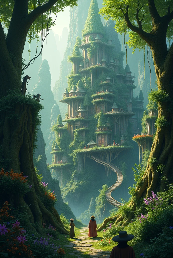 A city in the forest 