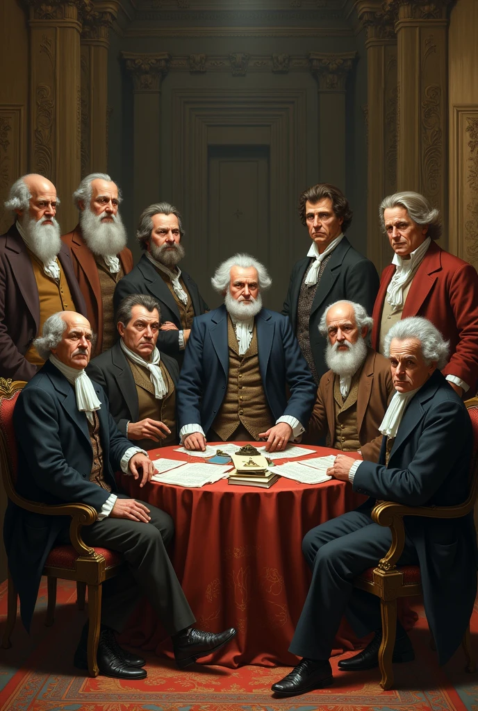 The Puppet Show": Depict influential political figures as marionettes controlled by shadowy, wealthy puppeteers, highlighting the influence of money in politics.