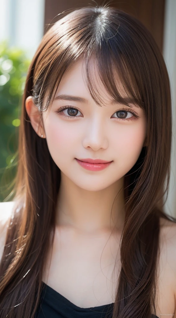 Tabletop, Highest quality, shape, Very detailed, finely, High resolution, 8k wallpaper, 完璧なダイナミックな構shape, Beautiful and detailed, Straight hair, Small breasts, Natural color lip, Random sexy poses,smile,20-year-old girl、Midnight、美しくDetailed face、Perfect and beautiful face,Big eyes、RAW Photos、Feminine pose expressed with the whole body、Beautiful and detailed、Small face、Beautiful Duplex、Slim face and figure,Beautiful golden ratio face,Twin ponytail,Bright expression,A shoot that focuses on beautiful legs、 (Get closer to the face, Make your face bigger, Face Focus:1.0), break, (masterpiece, Highest quality, Very detailed, Detailed face, 8k)、Actual Photos、Perfect and beautiful face、Blur the background、smile