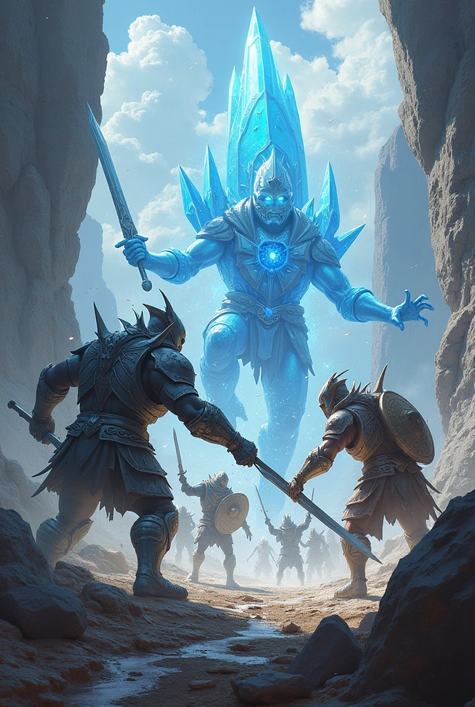 Crystal Troop at war with Stone Troop


 