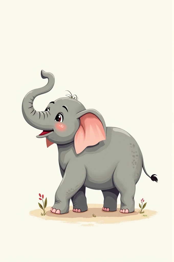 Indian elephant Easy drawing
