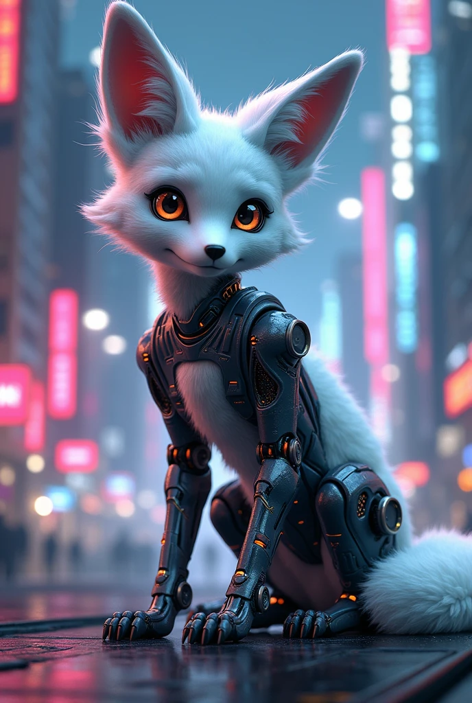 protogen of a fox