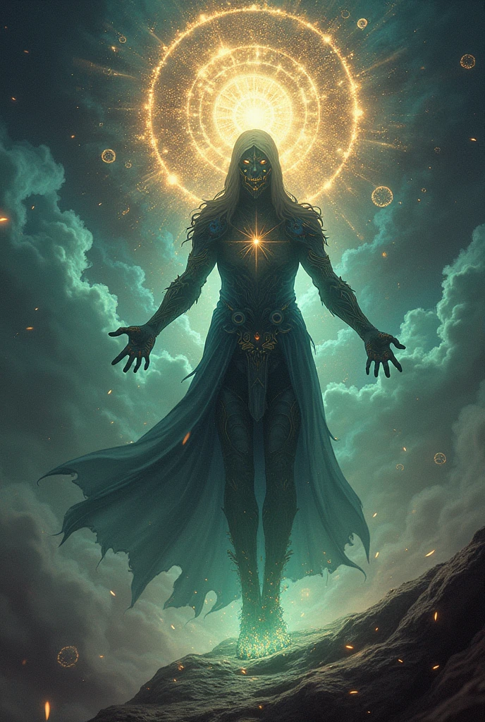 Here's an idea for a character that embodies all of these powers:
**name:** **Eon Nexus**
**Origin story:**
Eon Nexus surgiu no momento da criação do multiverse, when all the fundamental forces merged into a single being. Created from the essence of chaos and order, Eon Nexus é um guardião e um destruidor, depending on the balance between the forces he dominates. He is neither good nor bad; he is the balance between all extremes, existing to maintain the harmony of the cosmos.
**mightes:**
1. **might:** **controle Absoluto** - Eon Nexus pode manipular a energia e a força de qualquer ser ou objeto. He can grant power or drain it at will., controlling the flow of energy throughout the universe.
2. **space:** **omnipresence** - He can instantly move anywhere in the multiverse, transcending the physical limitations of space. He is able to exist in multiple places at the same time.
3. **Mind:** **Unparalleled Telepathy and Telekinesis** - He can access and manipulate the minds of all sentient beings. His telepathy is so powerful that he can create or destroy thoughts, shape memories and control minds on a cosmic level.
4. **soul:** **Domínio das souls** - He can manipulate the souls of the living and the dead, being able to resurrect the dead or condemn them to an eternal existence. He is able to alter the spiritual state of any being., shaping your essence according to your will.
5. **reality:** **Alteração da reality** - Eon Nexus pode moldar a realidade como se fosse argila, creating or destroying entire universes with a thought. He can change the laws of physics, create alternate realities and manipulate the fabric of time and space.
6. **ilm:** **Manipulação ilmral** - He has absolute control over time, being able to advance it, reverse it or stop it. He can live in multiple timelines simultaneously., interfering with past events, present and future.
7. **multiverse:** **co