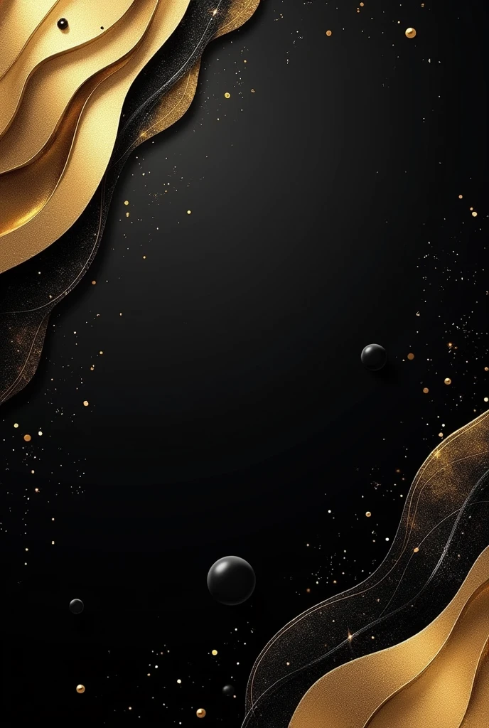 an image with a black and gold background for a cover