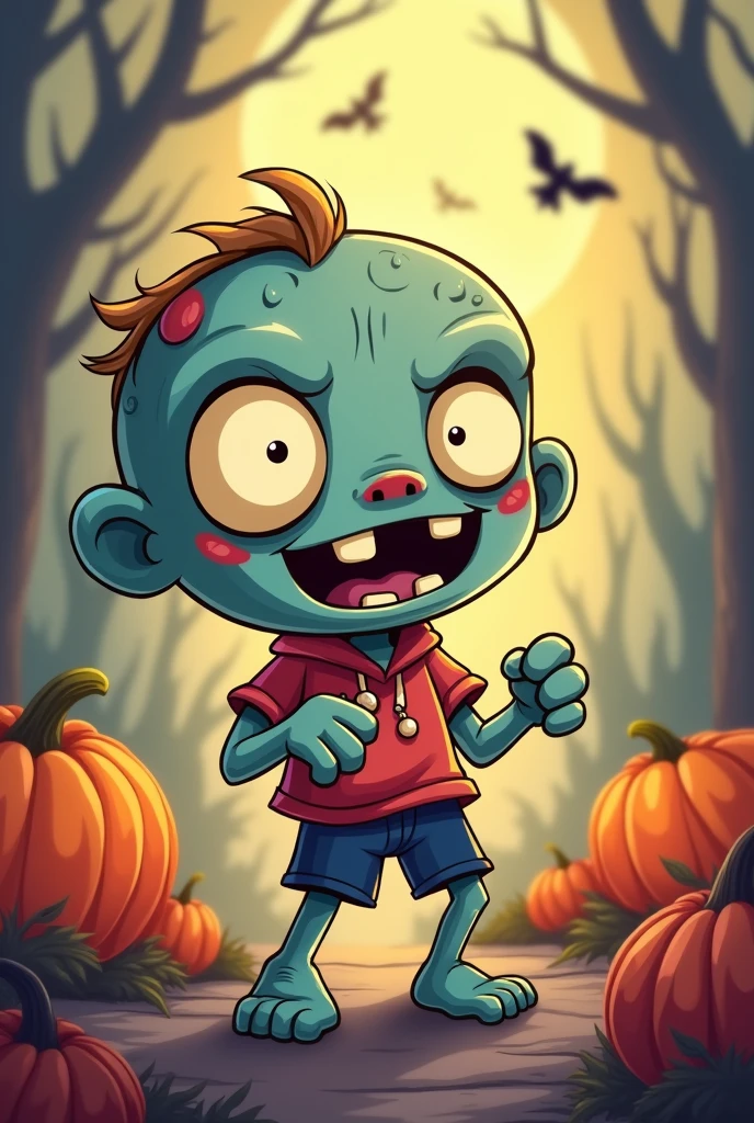<lora:Skottie Young Style:1>Skottie Young Style - cute zombie in Brian Kesinger style